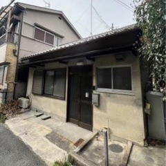 🤠🅿️🐶😺敷金礼金00‼️賃貸戸建 枚方市須山町４２－１４　近鉄南大阪線「河内松原」駅  1階建2K の画像