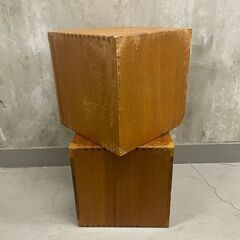【那須町役場】木製正方形舞台　おもちゃ　子供用品　【管理番号119】