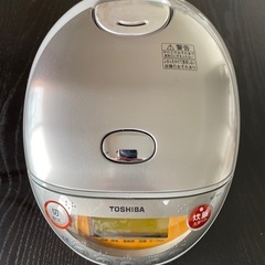 【受付終了 】TOSHIBA 東芝 IH保温釜 IH鍛造厚釜5m...
