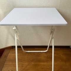 即納 折りたたみ ミニテーブル 組み立て不要 高さ70