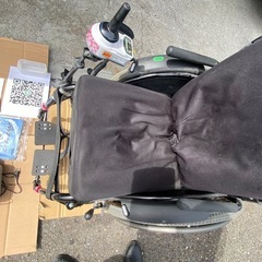 ヤマハ　ジョイスティック電動車椅子　フル装備の画像