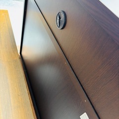 岡家具工業 テレビチェスト 収納棚 ダークブラウンの画像