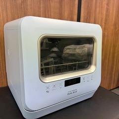 【最終値下げ！】✳︎DUAL BLUE 食器洗い乾燥機 DW-K2 食洗機 中古◎の画像