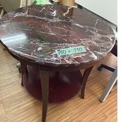 価格調整　天板石のテーブルです。②φ750￥3000