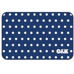 【新品】C&K ロゴブランケット　水玉ドット　の画像