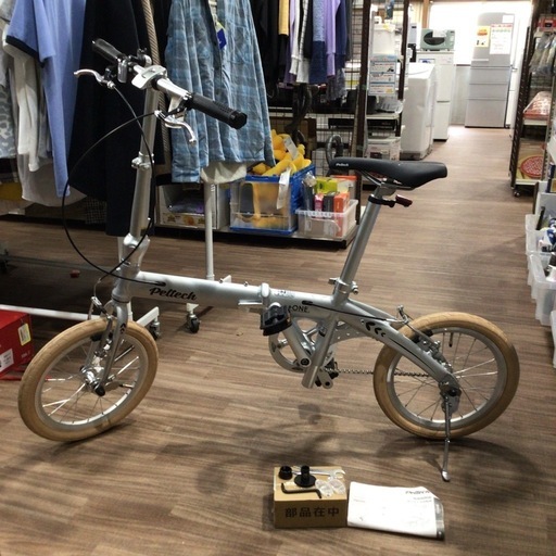 折りたたみ自転車 ペルテック ＋one FD-16F-SL