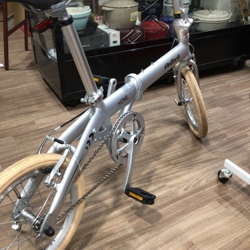 折りたたみ自転車 ペルテック ＋one FD-16F-SL