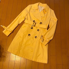 エミリアン Emilyan スプリングコート レディース9AR パステルオレンジ の画像