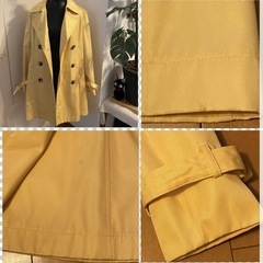 エミリアン Emilyan スプリングコート レディース9AR パステルオレンジ の画像