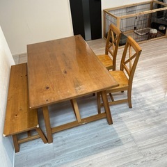ダイニングテーブルセット4人用