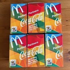 マック.コカコーラ.FIFAコラボグラス