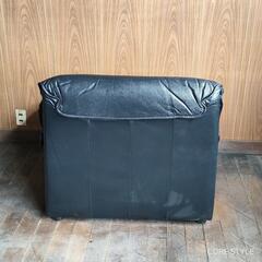 本革　1人掛けソファの画像