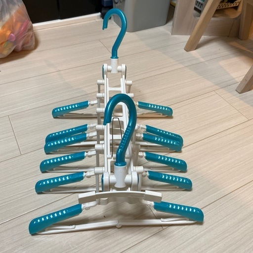 洗濯物干し6連 (mimimi@710) 備前西市の洗濯用品《ハンガー》の 洗濯物干し6連 (mimimi@710) 備前西市の洗濯用品《ハンガー》の
