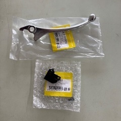 アドレスV125 フロントブレーキレバー、ストップスイッチセット