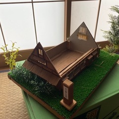 白川郷模型の画像