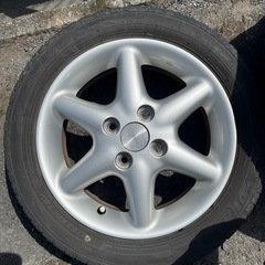 ラパンss純正ホイール4本タイヤ付き