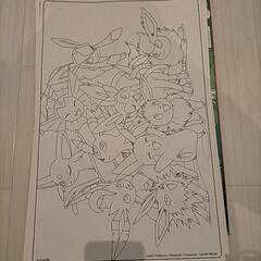 特大サイズ crayola  ポケモン ぬりえの画像