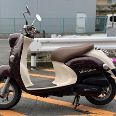 【低走行・通勤通学に！】YAMAHA ビーノ SA37J ブラウン【ご成約でヘルメットプレゼント】の画像