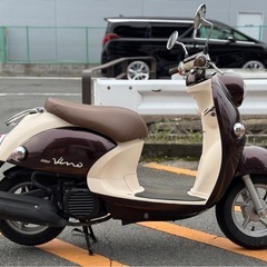 【低走行・通勤通学に！】YAMAHA ビーノ SA37J ブラウン【ご成約でヘルメットプレゼント】の画像