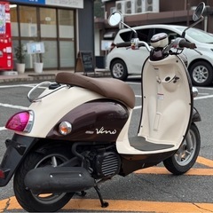 【低走行・通勤通学に！】YAMAHA ビーノ SA37J ブラウン【ご成約でヘルメットプレゼント】の画像