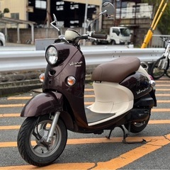 【低走行・通勤通学に！】YAMAHA ビーノ SA37J ブラウ...