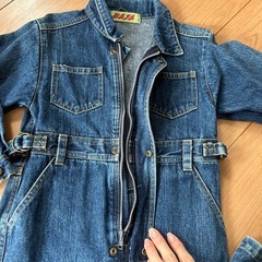 デニム　つなぎ　100の画像