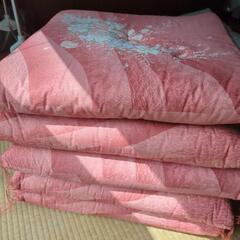 【終了】ピンクの花柄座布団5枚の画像