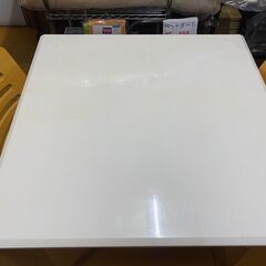 ダイニングテーブルセット　チェア2脚　木製の画像