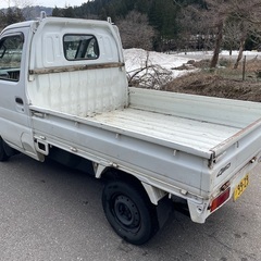 【値下げ！】スズキキャリイトラック 軽トラ 車検8年1月 4WD 5MT パワステ 平成14年の画像