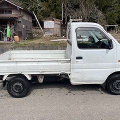 スズキキャリイトラック 軽トラ 車検8年1月 4WD 5MT パ...