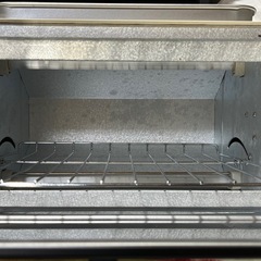 無印良品　オーブントースター　ブラック／ホワイト　２０１９年製　１０００Ｗ　良品計画　ＭＵＪＩ　ＭＪ－ＯＴ１０Ａの画像