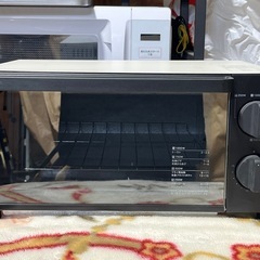 無印良品　オーブントースター　ブラック／ホワイト　２０１９年製　...