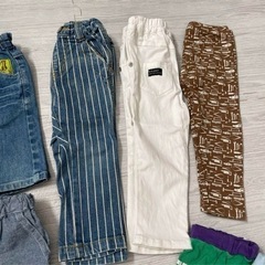 男の子90センチ夏物パンツ11本セットの画像