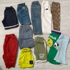 男の子90センチ夏物パンツ11本セットの画像