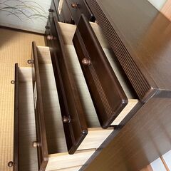 収納家具　タンス　衣類収納の画像