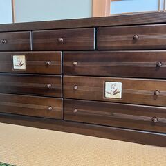 収納家具　タンス　衣類収納の画像