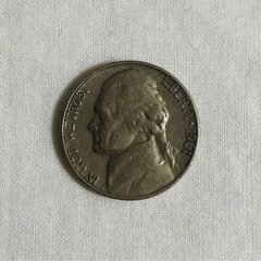 1961年　5セント硬貨