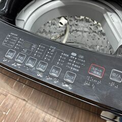 引き取り限定！札幌 東区 ニトリ 全自動洗濯機 6kg 2023年製 NTR60 ブラック/黒 W515×D525×H920 一人暮らし の画像