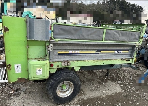 スターマニアスプレッダー TMS1160 TMS1170 堆肥散布機 最大1100kg