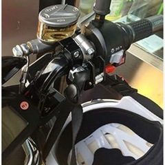 汎用バイク ハンドルフック 荷物かけ ヘルメットかけ 22.2mm 2個セットの画像