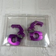 汎用バイク ハンドルフック 荷物かけ ヘルメットかけ 22.2mm 2個セットの画像