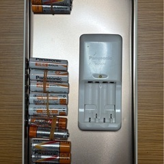 充電式電池と充電器