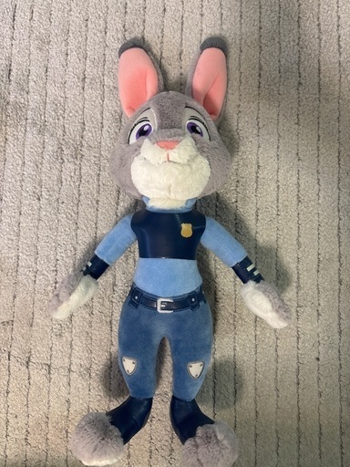 ズートピアのジュディー （ズートピア TOMY製ぬいぐるみ(S) Judy