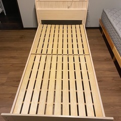 シングルベッド　ニトリ　フランスベットの画像