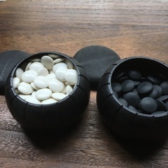 ⚫︎囲碁○碁石 白黒セット⚫