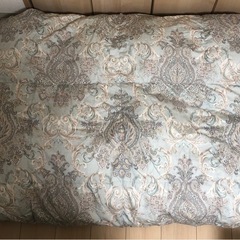 羽毛掛け布団 シングル　ハンガリー産シルバーグース93％ 日本製 ツインキルトの画像
