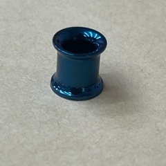 [未使用]
ボディーピアス　拡張用ピアス　ネジ式　0G 8mm ...