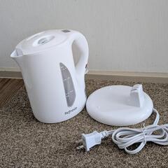 【美品！】電気ケトル　1L　説明書付きの画像