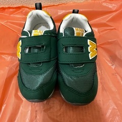 15cm スニーカー 記名あり (ゆちゃん) 太平のキッズ用品《子供用  