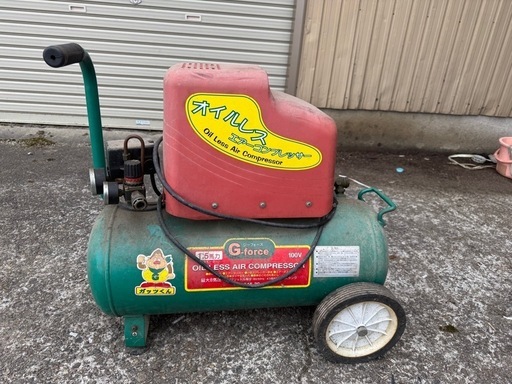 コンプレッサー　100V　オイル式　25Lタンク　G-force　ガッツくん  ガソリンエンジン　三菱　GM82P　GM82　OHV　最大2.4馬力　直結型　4サイクル　発動機  インバータ発電機　ハイガーDY1500LB 100V